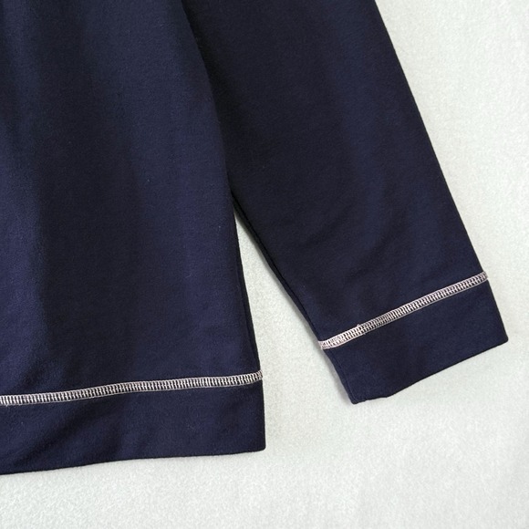 SPARTINA 449 Top Womens XXL 1/4 Zip Pullover Sweatshirt Contrast Stitch Resort - Picture 10 of 12